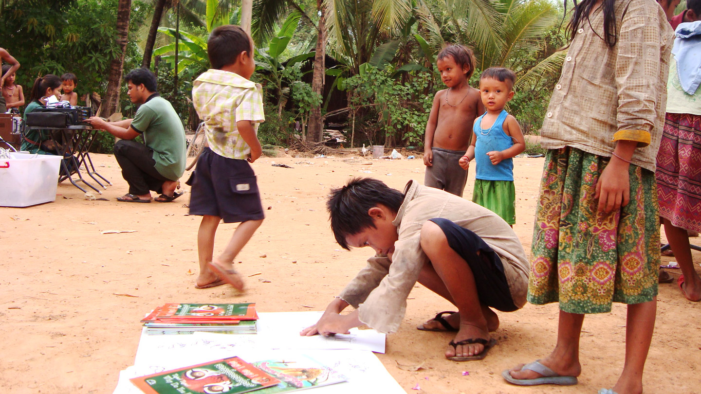 Cambodia conservation education rural people - photo by Brenda de Groot