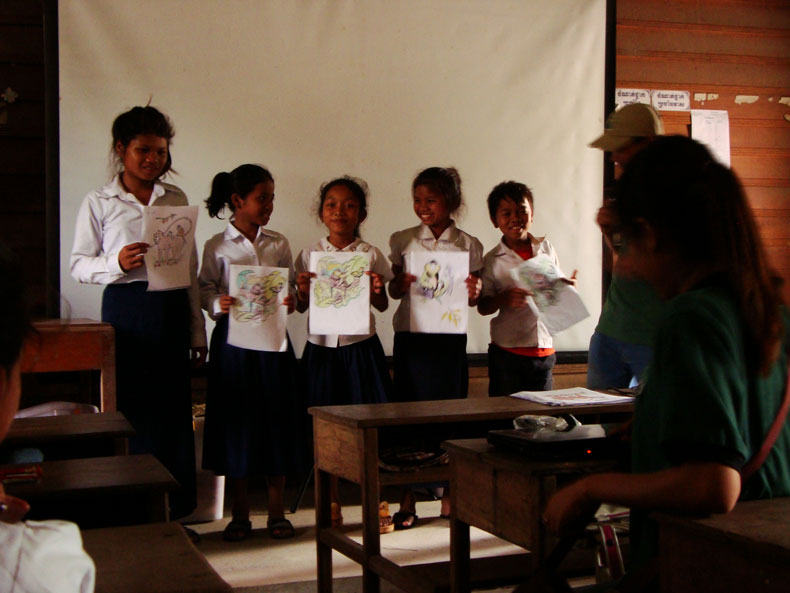 Animal protection and conservation education in Cambodia - Brenda de Groot
