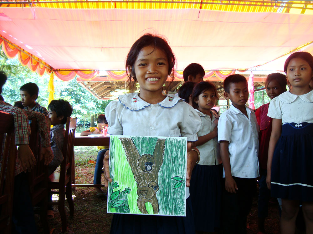 Animal protection and conservation education in Cambodia - Brenda de Groot