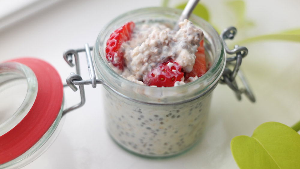 Vegan Kwark Recept met Overnight Oats