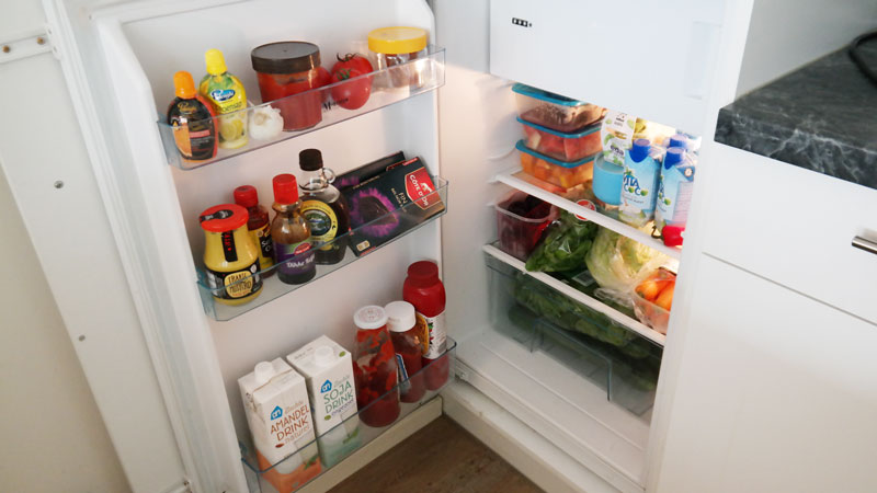 What's in my fridge vegan koelkast